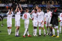 FUSSBALL  International CHL 09/10 :  FC Bayern  Muenchen JUBEL