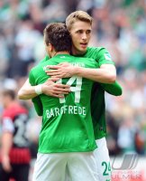 Fussball, 1. Bundesliga Saison 2012/2013: SV Werder Bremen - Eintracht Frankfurt