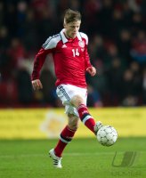 FUSSBALL INTERNATIONALES TESTSPIEL: Daenemark - Schweden