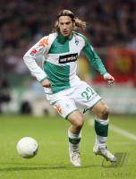 Fussball 1. Bundesliga: Bremen, FRINGS Einzelaktion