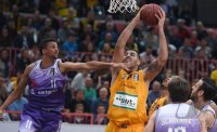 Basketball 1. Bundesliga 15/16 Hauptrunde: Walter Tigers Tuebingen - BG Goettingen