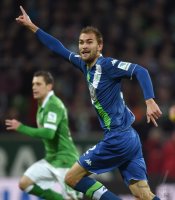 Fussball, 1. Bundesliga  Saison 2014/2015: SV Werder Bremen - VfL Wolfsburg