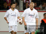 Fussball CHL, Leverkusen - Madrid, BECKHAM und SAMUEL enttaeuscht