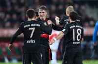 Fussball 1. Bundesliga Saison 14/15: JUBEL FC Bayern Muenchen