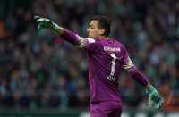 Fussball, 1. Bundesliga  Saison 2014/2015: SV Werder Bremen - VfL Wolfsburg