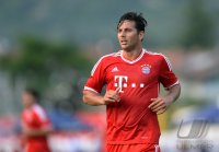 FUSSBALL 1. Bundesliga 2013/2014: Claudio Pizarro (FC Bayern Muenchen)