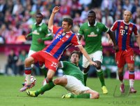 Fussball 1. Bundesliga Saison 14/15: FC Bayern Muenchen - Werder Bremen