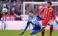 Fussball  1.Bundesliga   Saison 17/18: FC Bayern Muenchen -  Hertha BSC Berlin