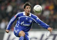 Fussball 1. Bundesliga: Schalke, BAJRAMOVIC Einzelaktion