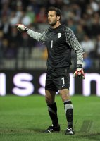 Fussball International EM Qualifikation:  Samir HANDANOVIC (Slowenien)