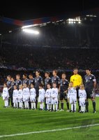 Fussball Champions League  Saison 2010/2011: FCB TEAMAUFSTELLUNG