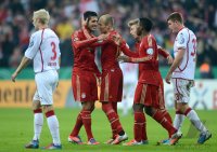 Fussball Saison 2012/2013: DFB Pokal:  FC Bayern Muenchen - 1 FC Kaiserslautern