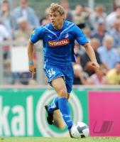 FUSSBALL, DFB Pokal, 1. Hauptrunde: TSG Hoffenheim, VUKCEVIC am Ball