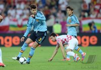 Fussball International Europameisterschaft 2012: Kroatien - Spanien
