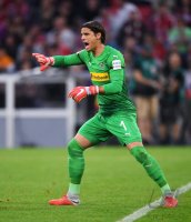 Fussball 1. Bundesliga Saison 18/19: FC Bayern Muenchen - Borussia Moenchengladbach