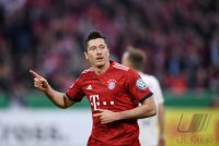 Fussball DFB Pokal Viertelfinale 18/19: FC Bayern Muenchen - 1. FC Heidenheim