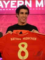 Fussball 1. Bundesliga, Saison 2012/2013:  Pressekonferenz mit  Javi Martinez