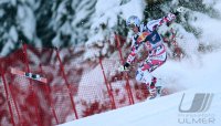 Ski Alpin Kitzbuehel 2016; Abfahrt Training Sturz Florian Scheiber (AUT)