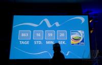 Frauen Fussball: Countdown fuer die Frauen-WM 2011 in der Rhein Neckar Arena in Sinsheim