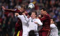 Fussball International  Play Off, Slowenien - Russland
