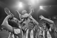 Fussball 1. Bundesliga Saison 1971/1972: FC Bayern Muenchen - Schalke 04