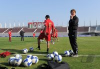 Fussball International WM Qualifikation 2014: Trainer Theo Buecker (Libanon)