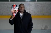 Eishockey; Goalie Fred Brathwaite (Adler Mannheim)