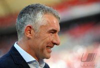 Fussball 1. Bundesliga : Trainer Mirko Slomka (Hannover 96)