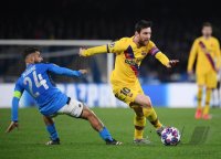 Fussball CHL 19/20 Achtelfinale: SSC Neapel - FC Barcelona