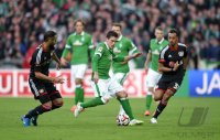 Fussball, 1. Bundesliga  Saison 2014/2015: Werder Bremen - Bayer 04 Leverkusen