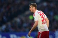 Fussball, 1. Bundesliga  Saison 2014/2015: Hamburger SV - Borussia Moenchengladbach