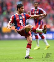 Fussball 1. Bundesliga Saison 14/15: Xabi Alonso (FC Bayern Muenchen)