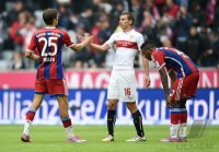 Fussball 1. Bundesliga Saison 14/15: FC Bayern Muenchen - VfB Stuttgart