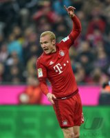 Fussball 1. Bundesliga Saison 15/16: FC Bayern Muenchen -  SV Werder Bemen