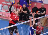Volleyball 1. Bundesliga 16/17 TV Rottenburg - Solingen Volleys