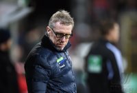 Fussball DFB Pokal Achtelfinale 14/15: Trainer Peter Stoeger (1. FC Koeln)