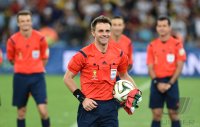 FUSSBALL WM 2014, FINALE: Schiedsrichter Nicola Rizzoli (Italien)