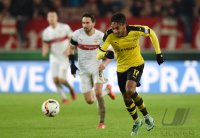 Fussball DFB Pokal Viertelfinale 15/16: VfB Stuttgart - Borussia Dortmund