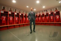 FUSSBALL 1. Bundesliga 2013/2014: FC Bayern Muenchen praesentiert den neuen Cheftrainer Josep Guardiola