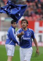 Fussball 1. Bundesliga  Saison 2010/2011: Raul (FC Schalke 04)