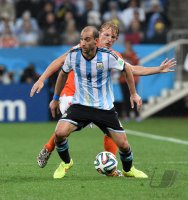 FUSSBALL WM 2014, HALBFINALE: Niederlande - Argentinien