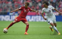 Fussball 1. Bundesliga Saison 14/15: FC Bayern Muenchen -  1. FSV Mainz 05