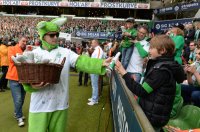 Fussball, 1. Bundesliga  Saison 2013/2014: SV Werder Bremen - 1899 Hoffenhein