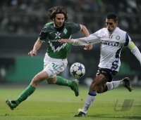 Fussball Champions League  Saison 2010/2011: Claudio Pizarro (SV Werder Bremen)