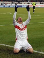 Fussball 1. Bundesliga  09/10   VfB Stuttgart - VfL Wolsfburg