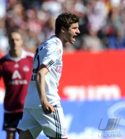 Fussball 1. Bundesliga : 1 FC Nuernberg - FC Bayern Muenchen