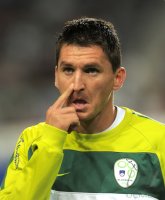 Fussball International  EM Qualifikation: Andraz KIRM (Slowenien)