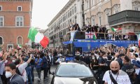 Fussball EURO 2021 Finale, Europameister Italien feiert in Rom den Titel