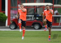 Fussball 1. Bundesliga 12/13: Training beim FC Bayern Muenchen