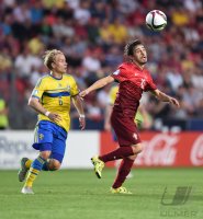 Fussball U 21 Europameisterschaft Finale 2015: Schweden - Portugal